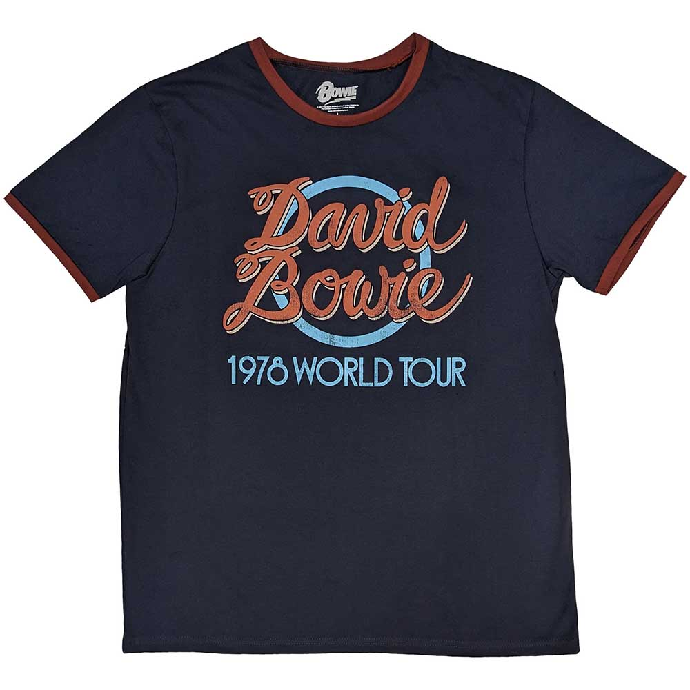 David Bowie 1978 World Tour Mens T Shirt