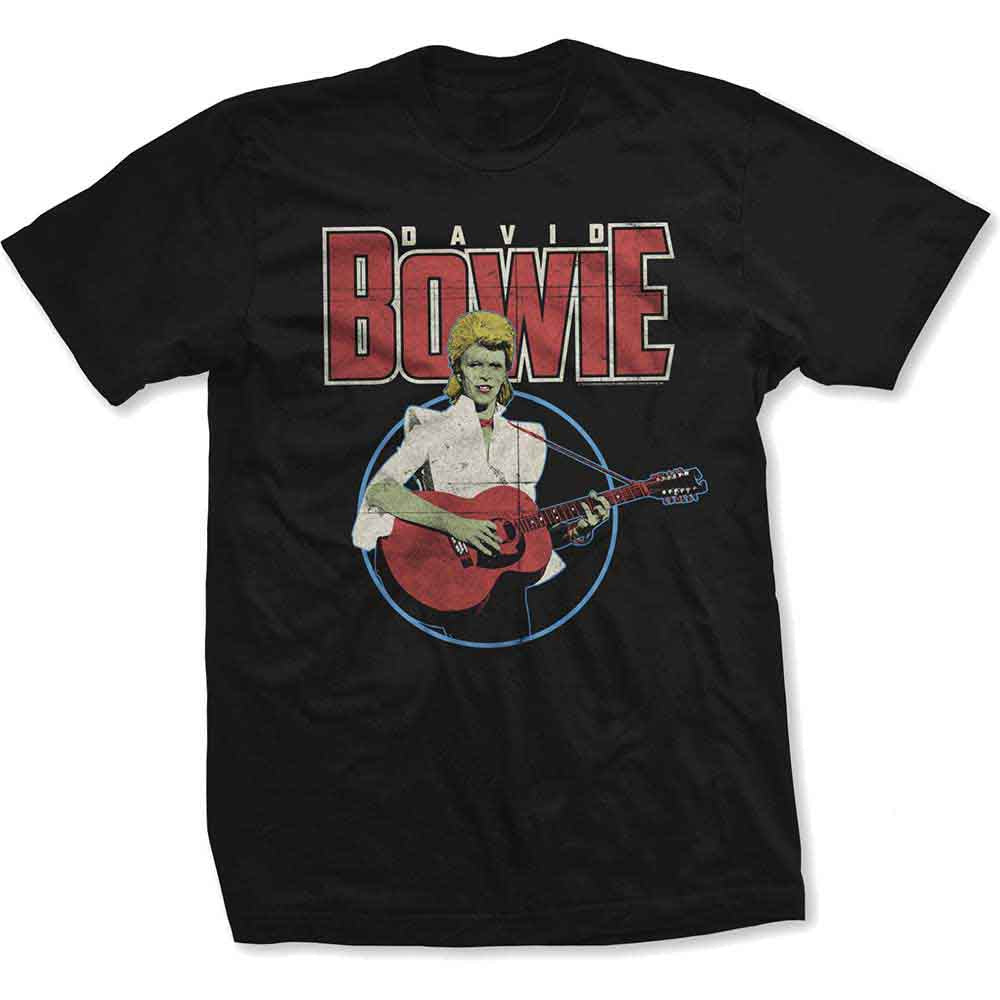 David Bowie Acoustic Bootleg Mens T Shirt