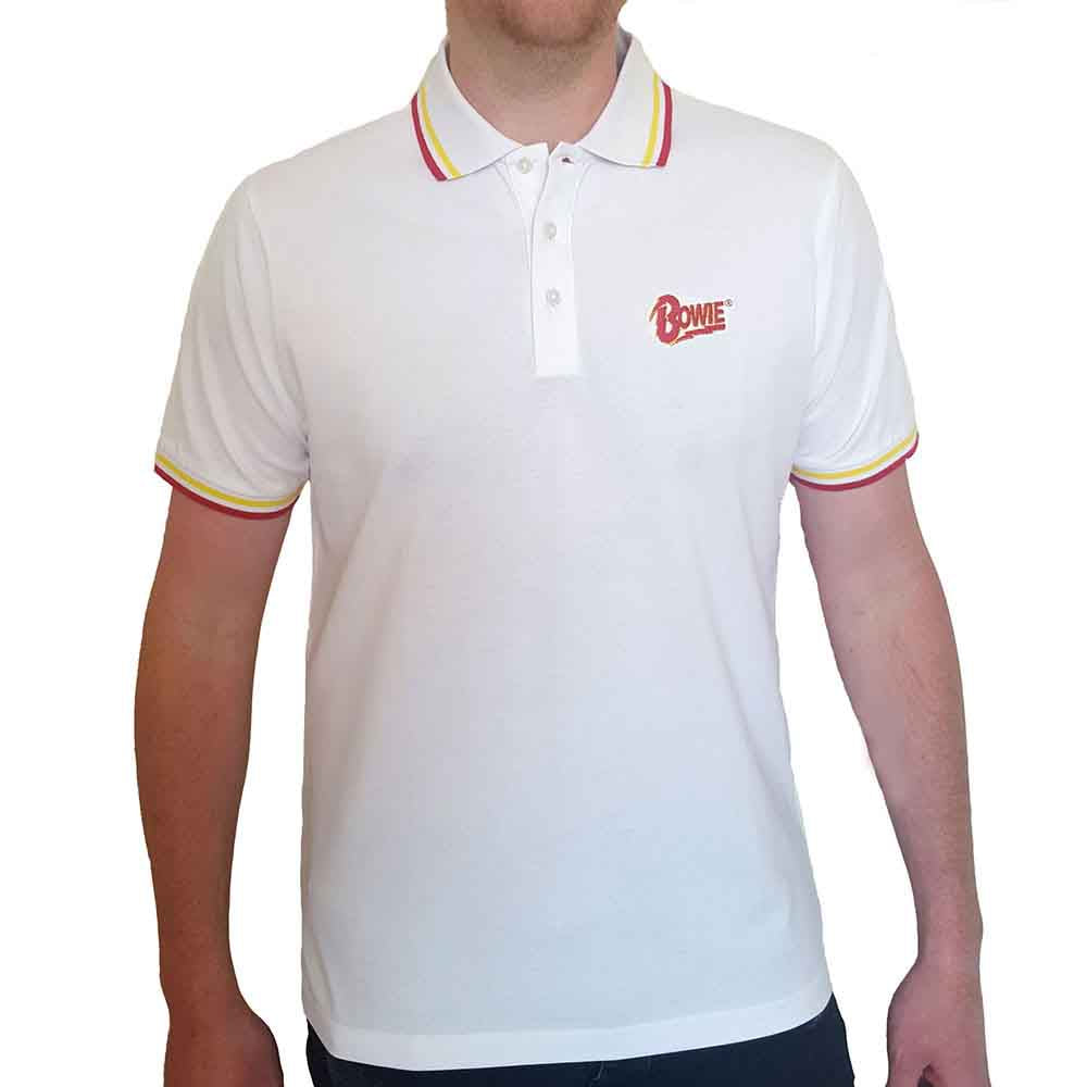 David Bowie Flash Logo Polo Shirt