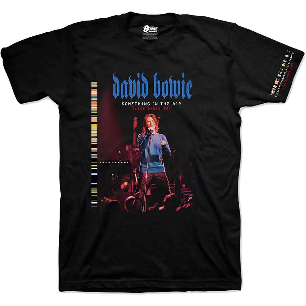 David Bowie Live In Paris Mens T Shirt