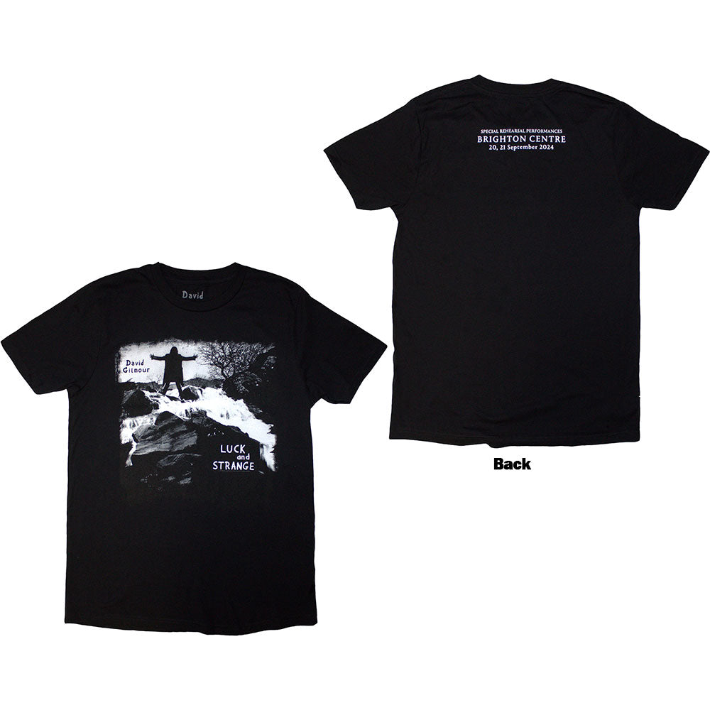 David Gilmour Luck & Strange Album Brighton Mens T Shirt