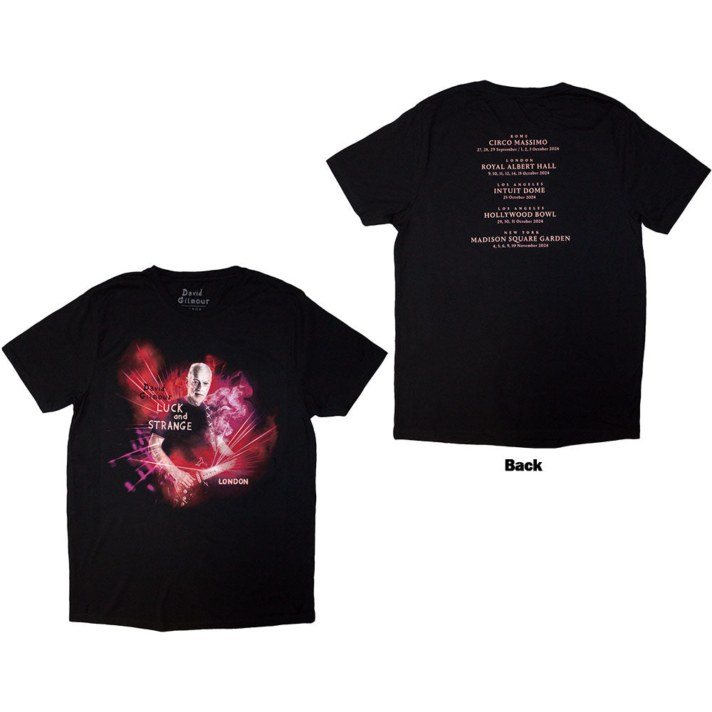 David Gilmour Luck & Strange London Mens T Shirt