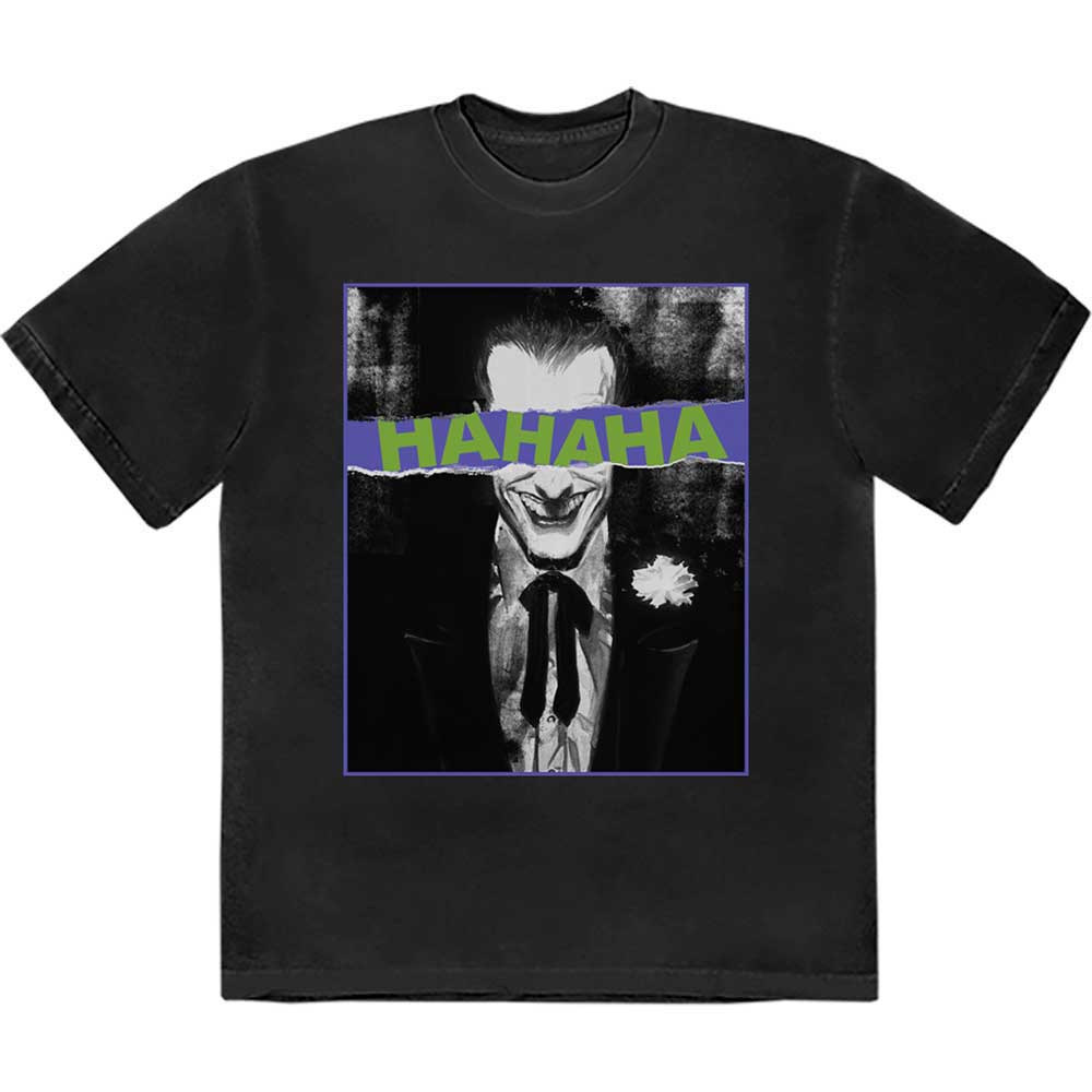 DC Comics Joker Hahaha Eyes Mens T Shirt