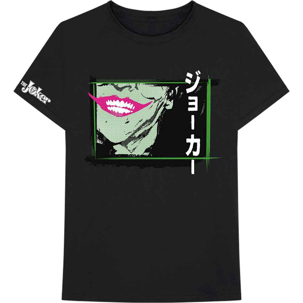 DC Comics Joker Smile Frame Anime Mens T Shirt