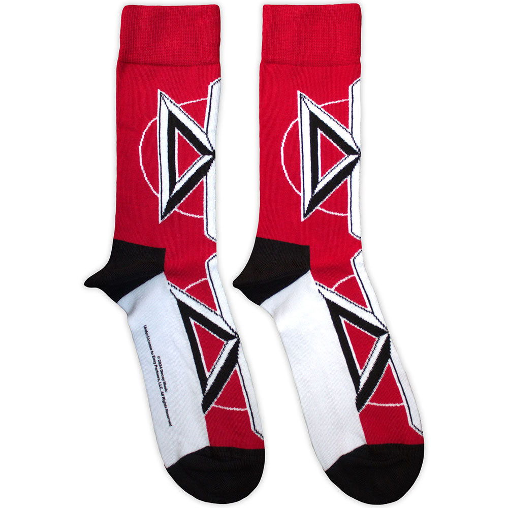 Dead Kennedys Logo Socks Red