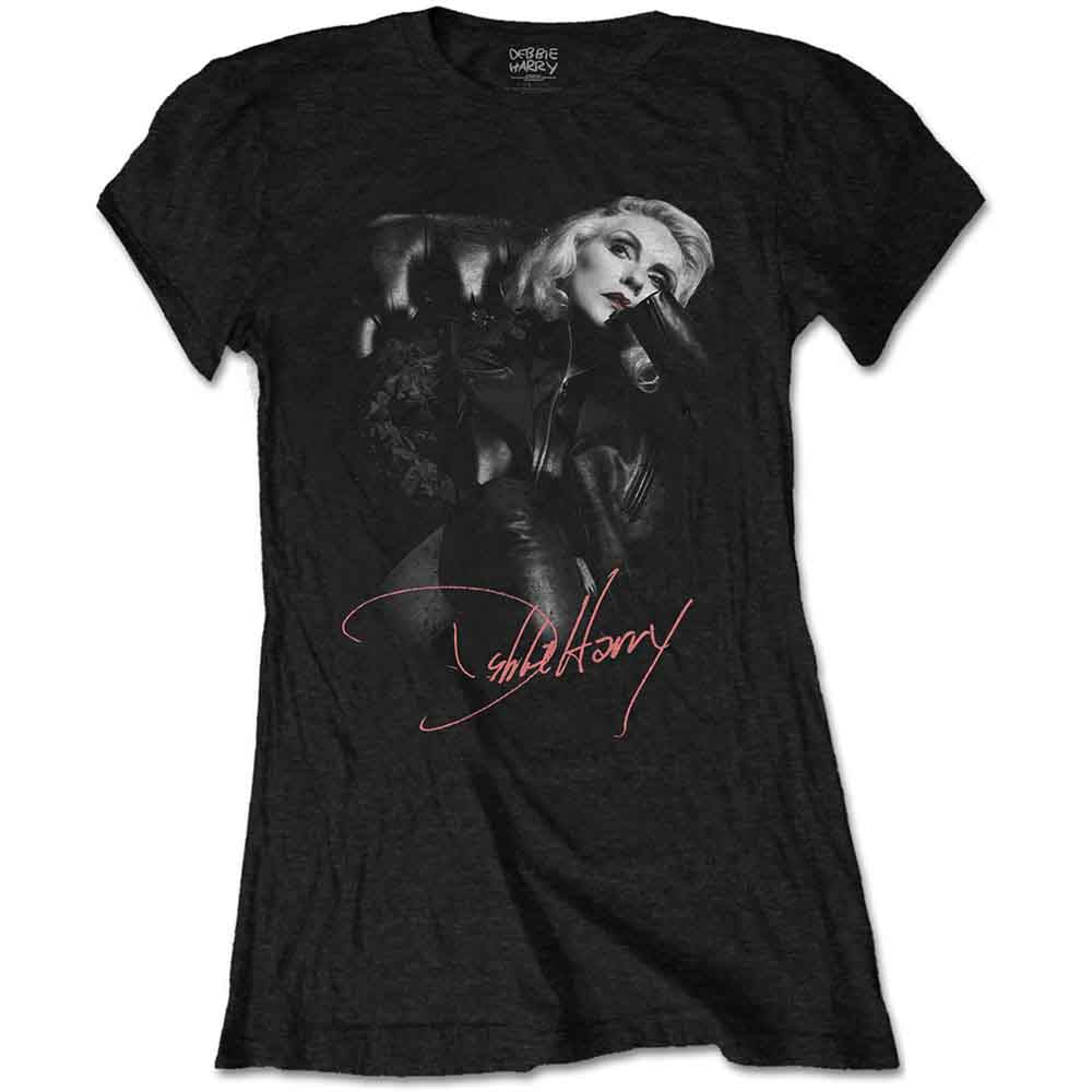 DEBBIE HARRY Leather Girl Womens T Shirt