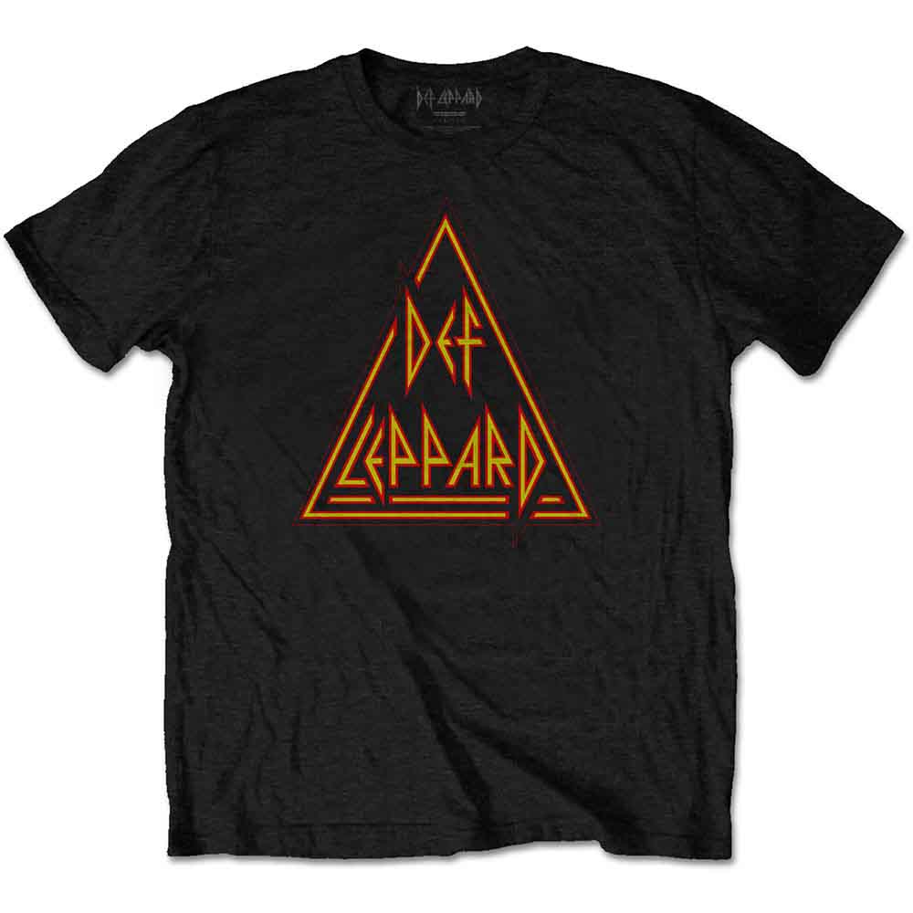 Def Leppard Classic Triangle Mens T Shirt
