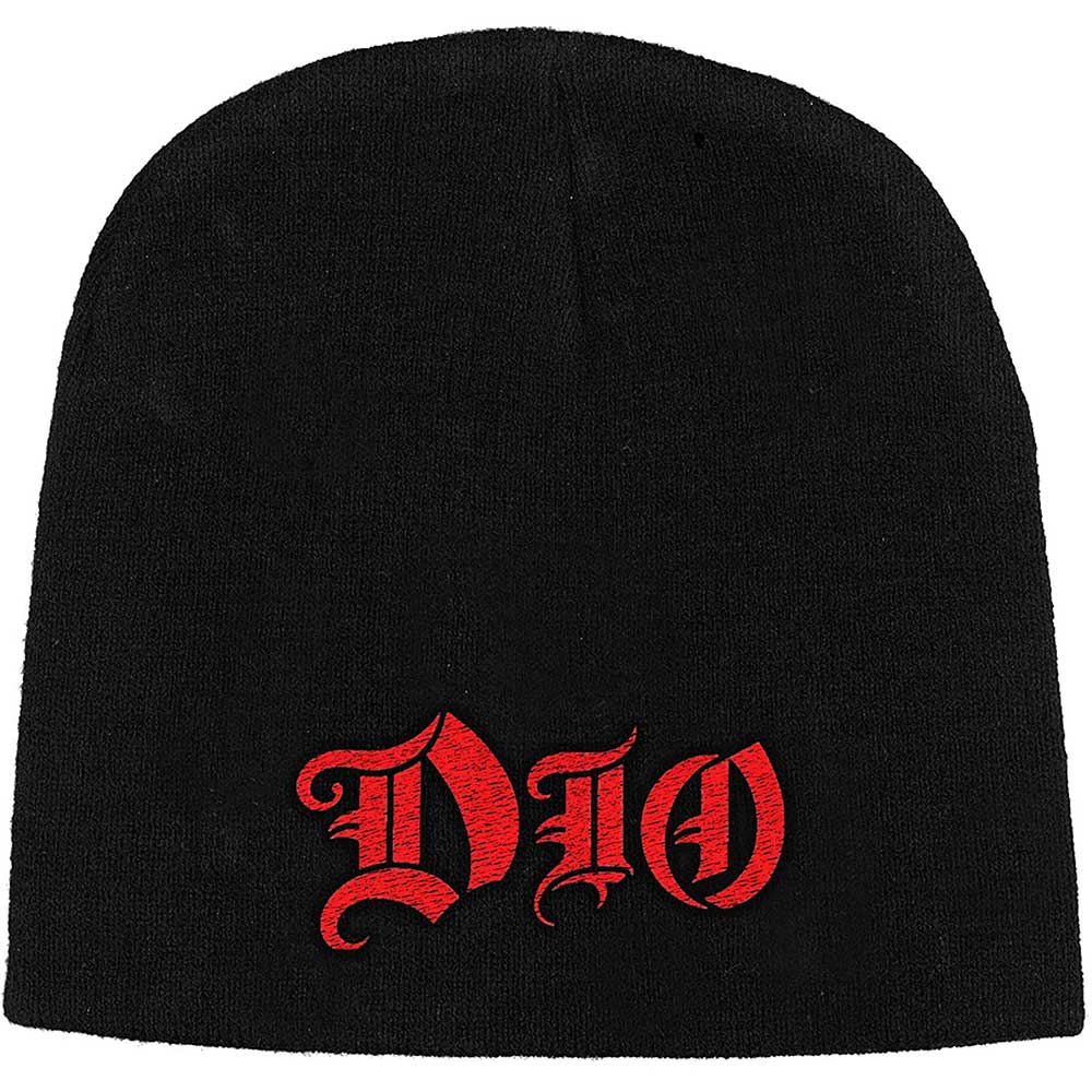 Dio Logo Beanie Hat Black