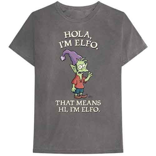 Disenchantment Hola I'm Elfo Mens T Shirt