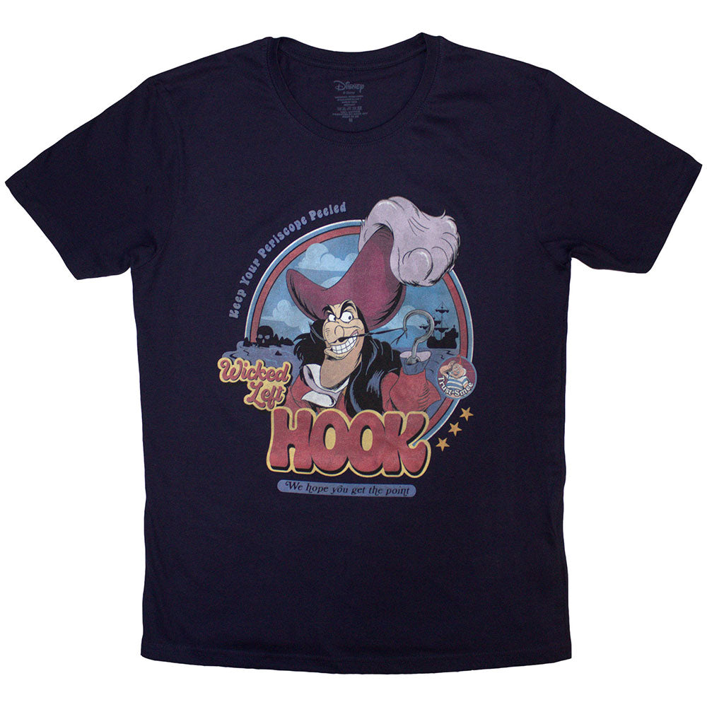 Disney Peter Pan Wicked Left Hook Mens T Shirt