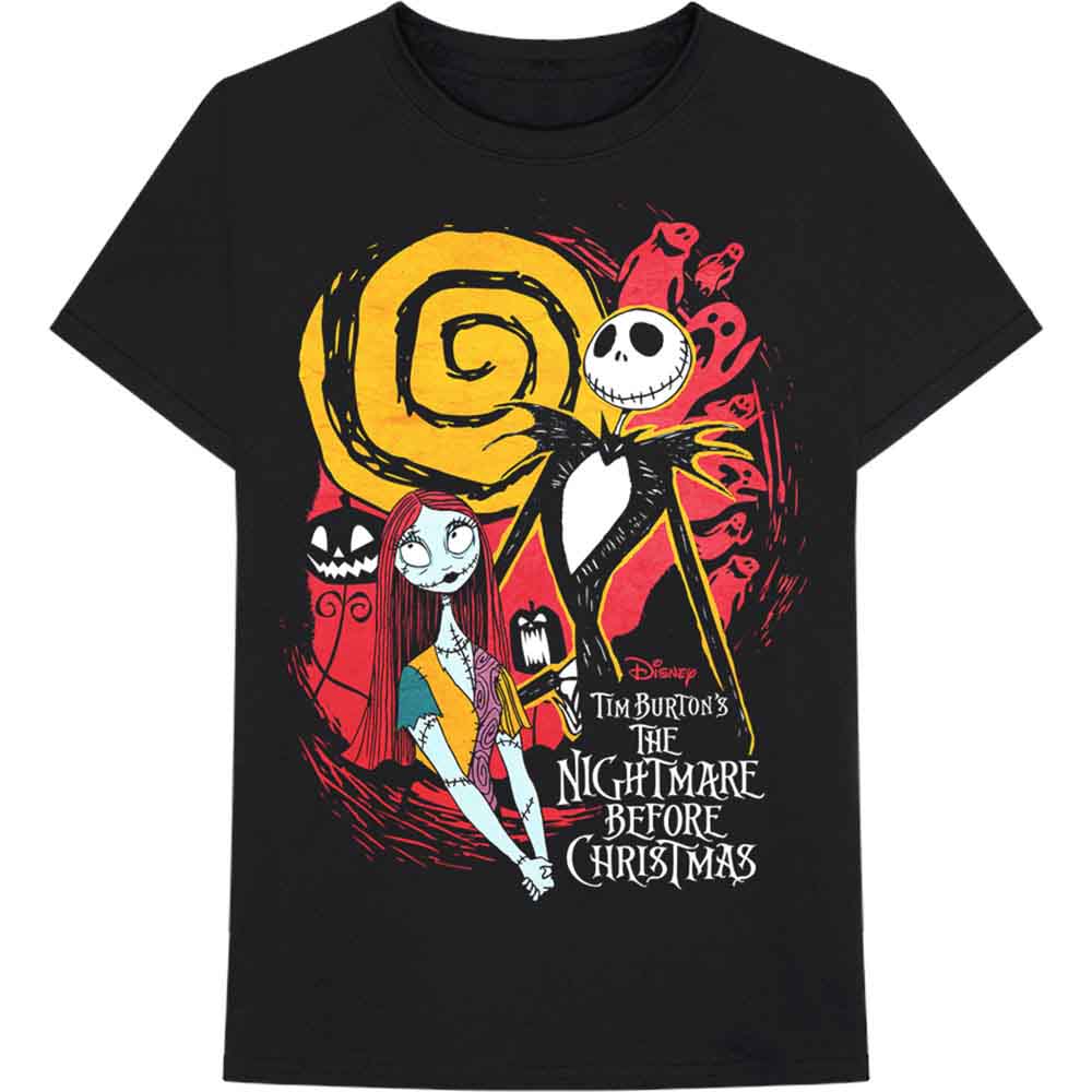 Disney The Nightmare Before Christmas Ghosts Mens T Shirt
