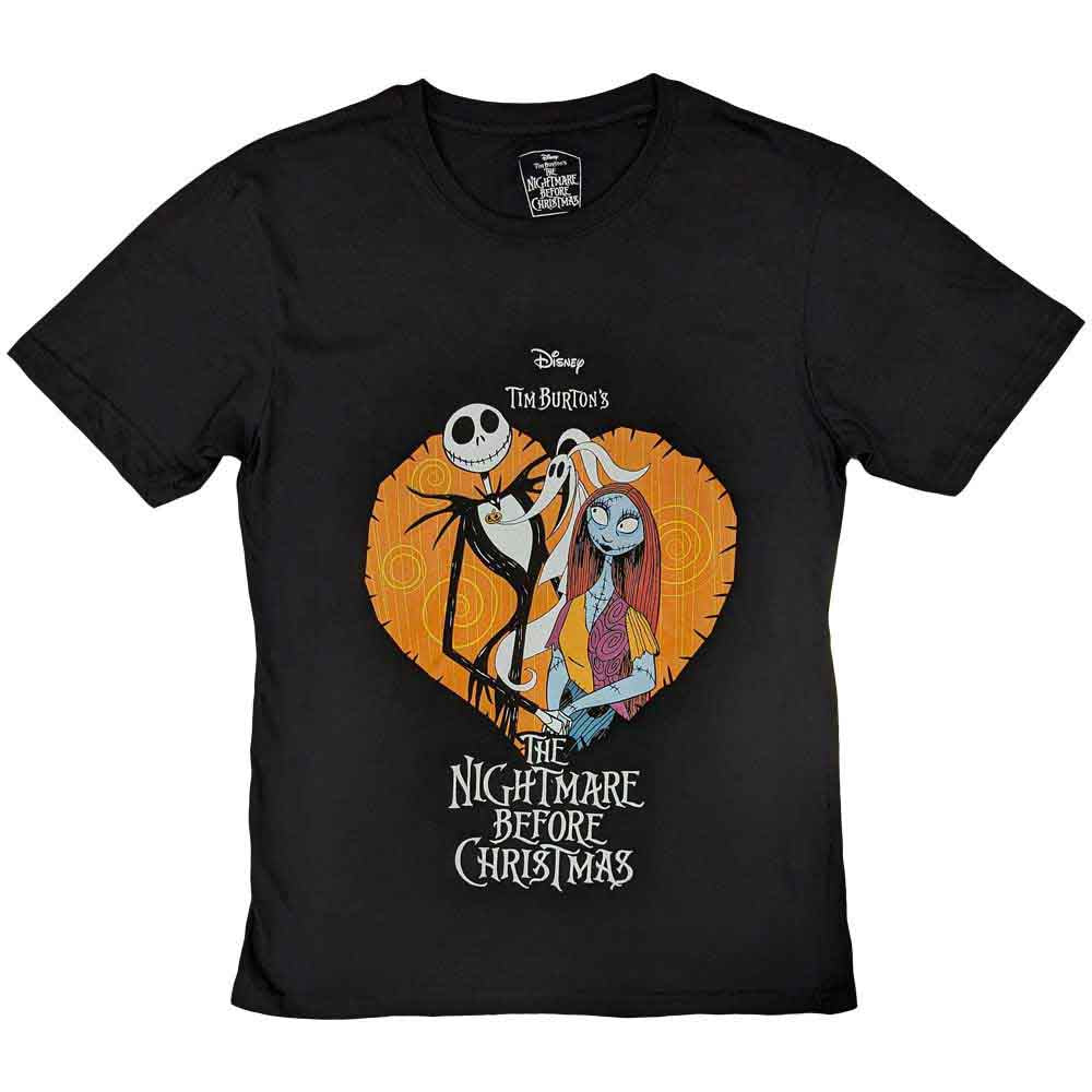 Disney The Nightmare Before Christmas Heart Mens T Shirt