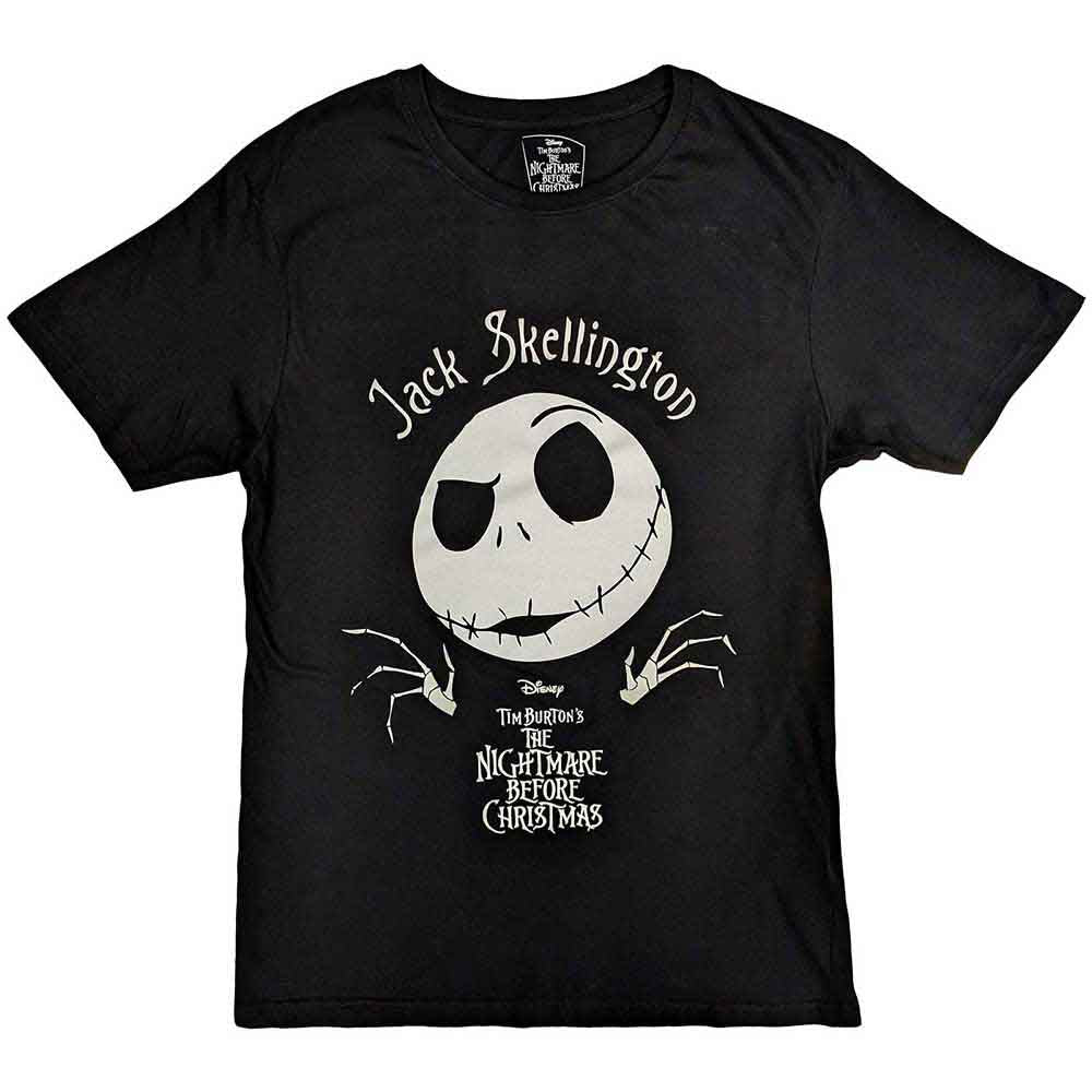 Disney The Nightmare Before Christmas Jack Head Mens T Shirt