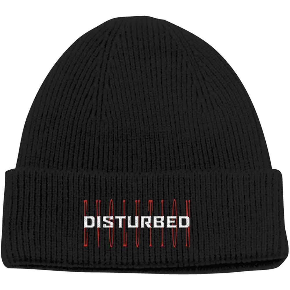 Disturbed Evolution Beanie Hat Black