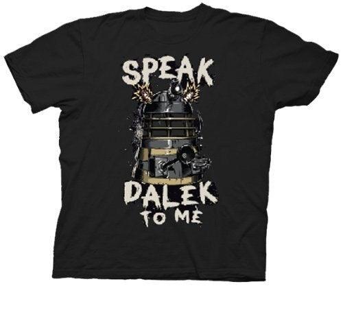 Doctor Who Speak Dalek To Me T Shirt