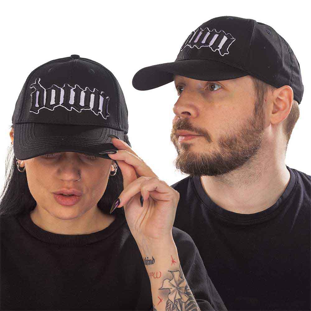 Down Logo Hat Black