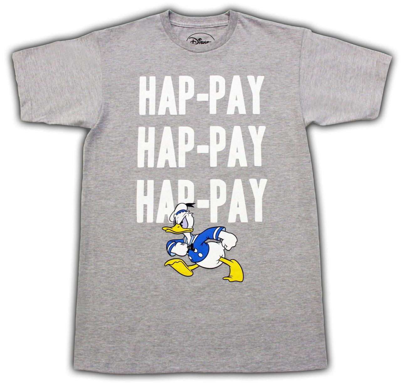 Duck Dynasty Donald Duck Hap-Pay T Shirt