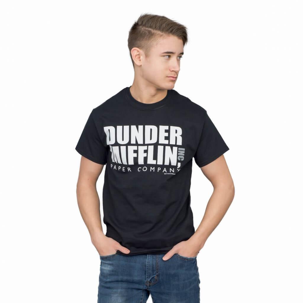 Dunder Mifflin INC Paper Company Logo T Shirt
