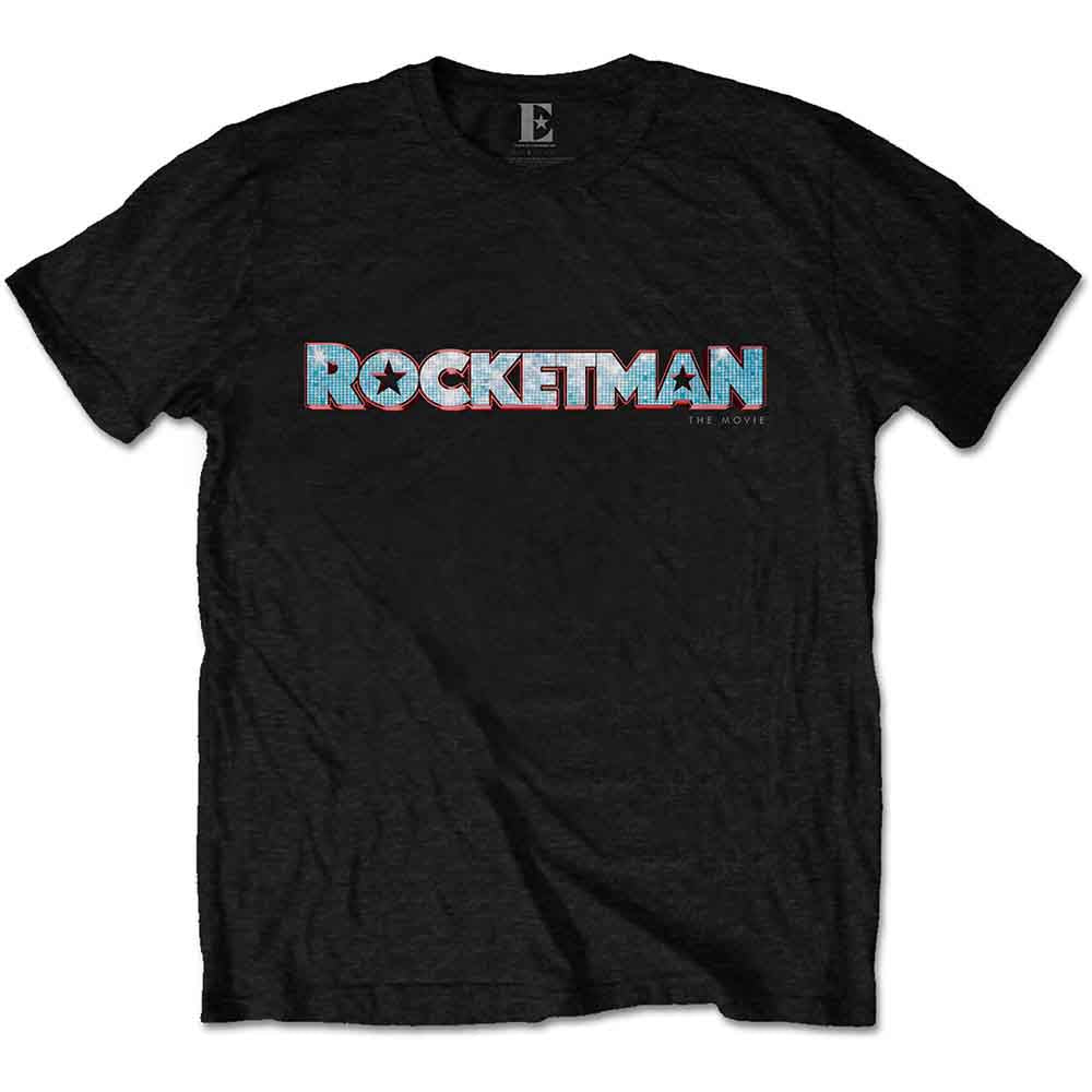 Elton John Rocketman Movie Logo Mens T Shirt