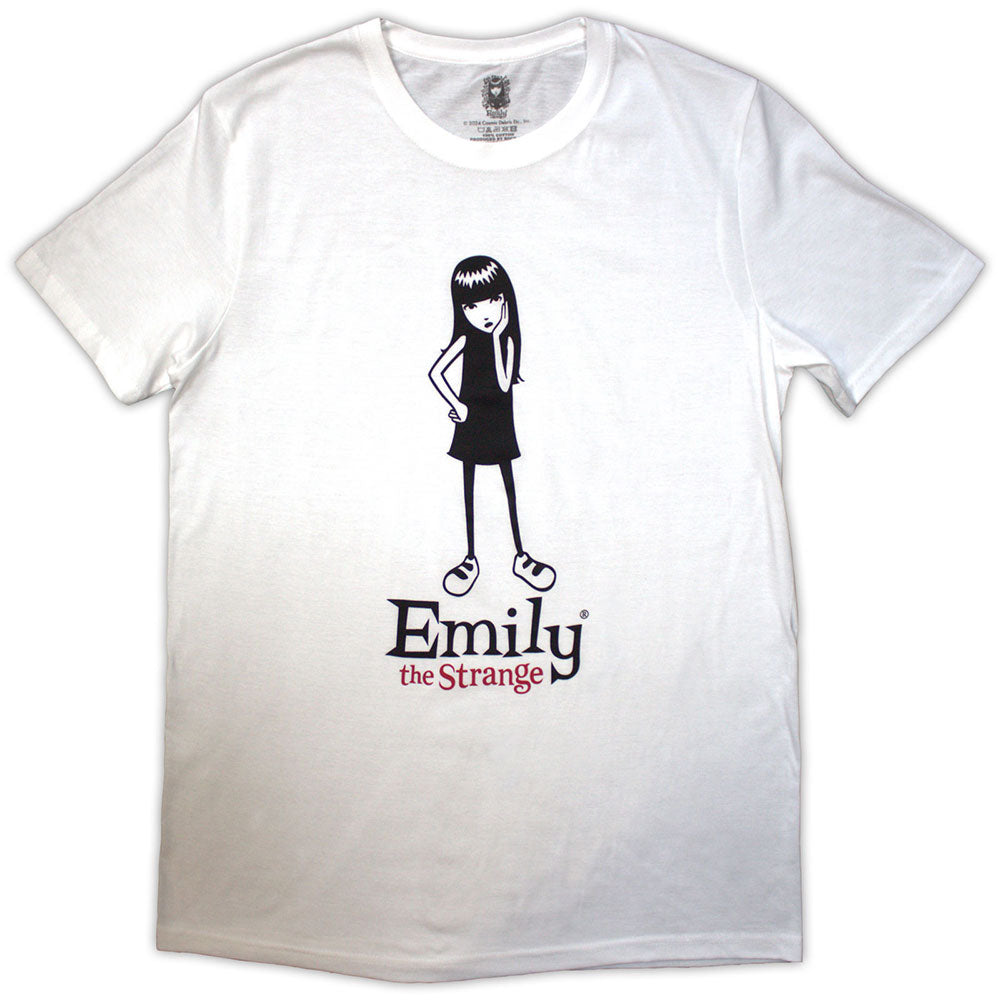 Emily The Strange Emily Poses Mens T Shirt