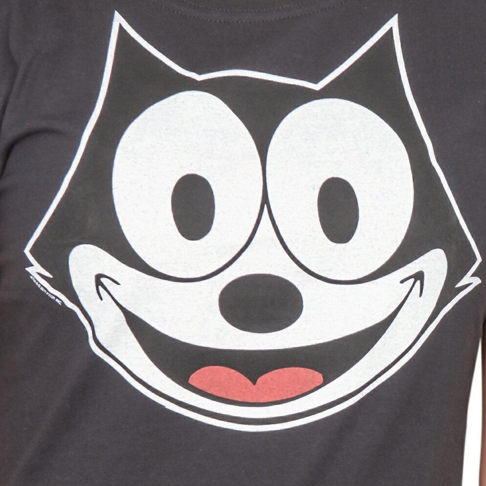 Felix the Cat Face Outline T Shirt