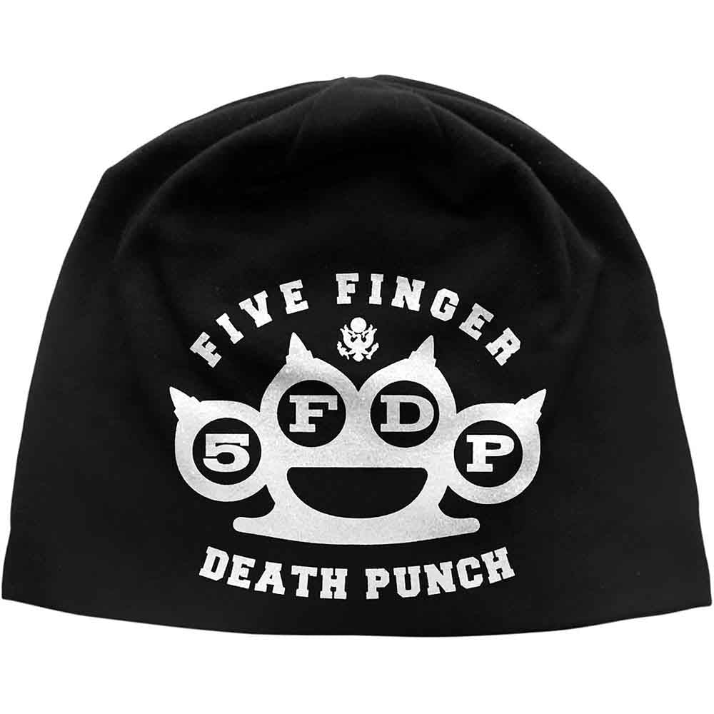 Five Finger Death Punch Logo Beanie Hat Black