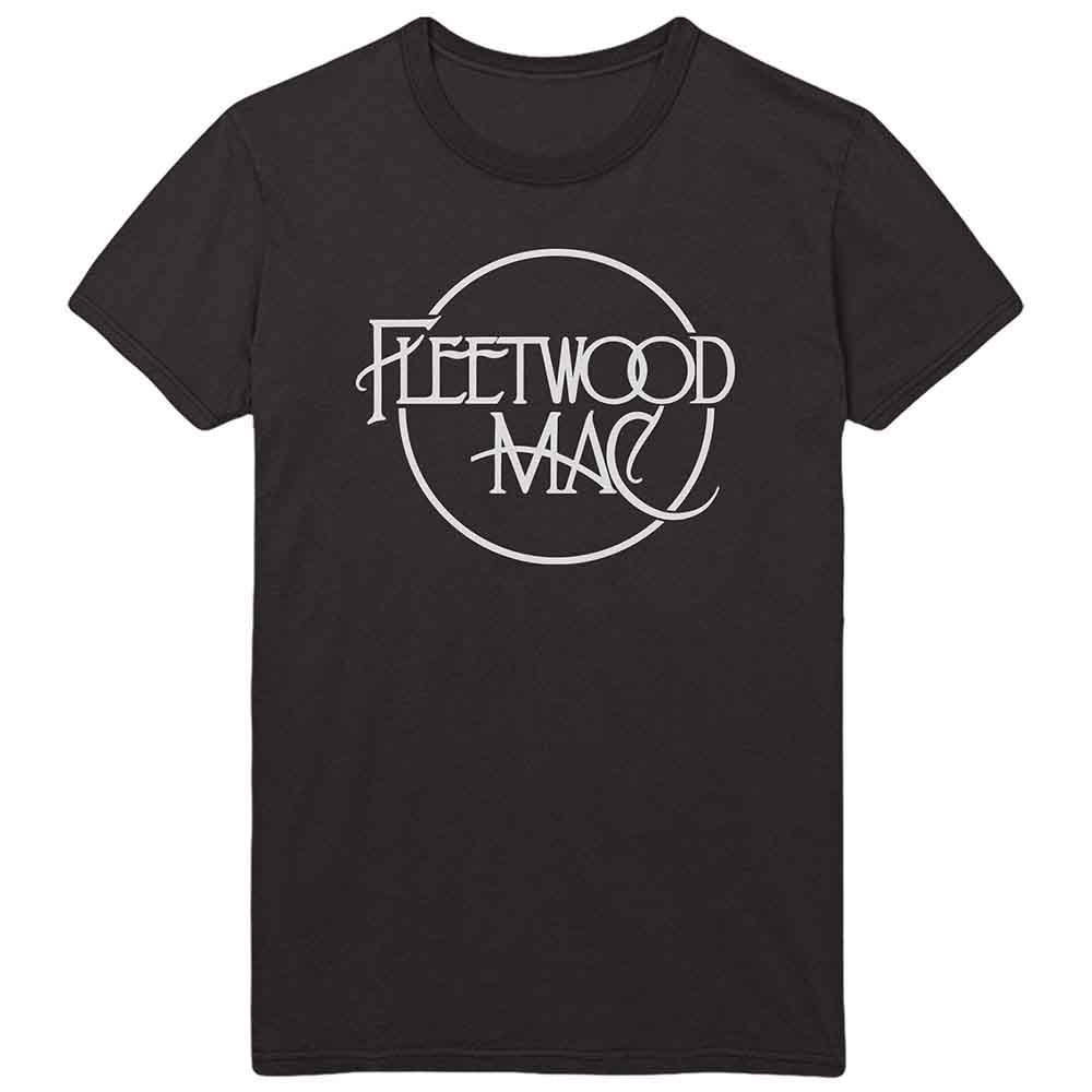 Fleetwood Mac Classic Logo Mens T Shirt Black