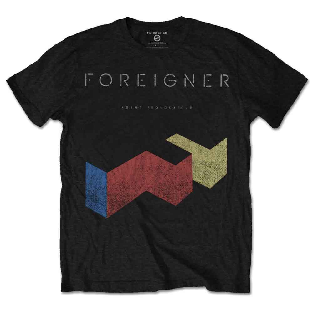 Foreigner Vintage Agent Provocateur Mens T Shirt