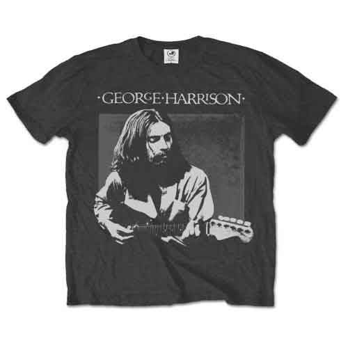 George Harrison Live Portrait Mens T Shirt