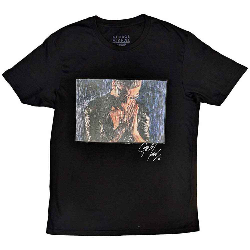George Michael Film Still Mens T Shirt