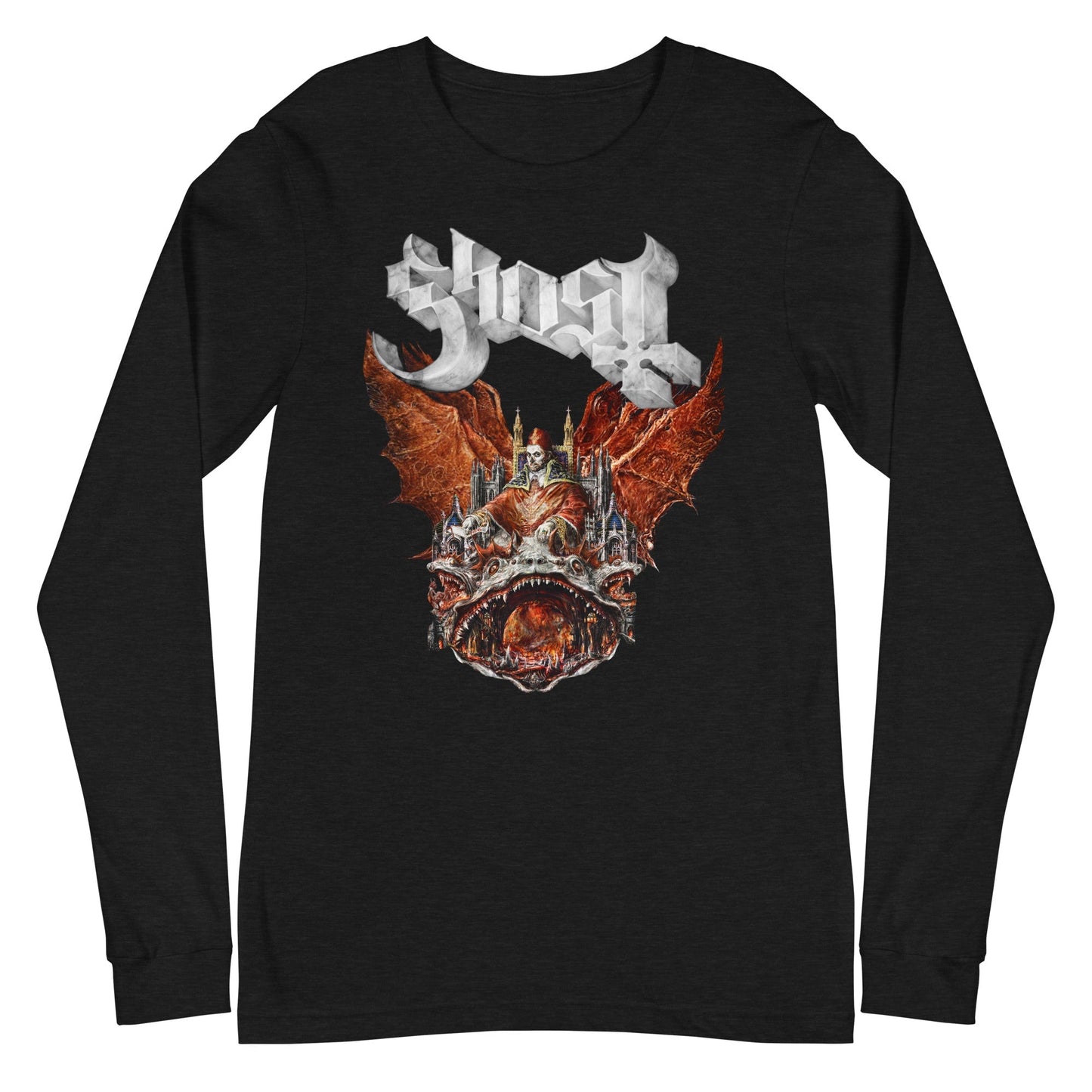 Ghost - Gilded Logo Long Sleeve Shirt