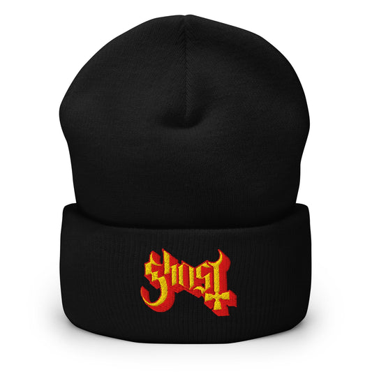 Ghost - Embroidered Beanie Hat