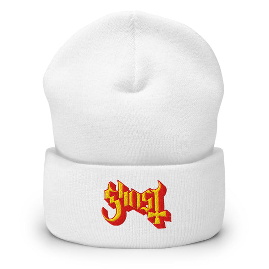 Ghost - Embroidered Beanie Hat
