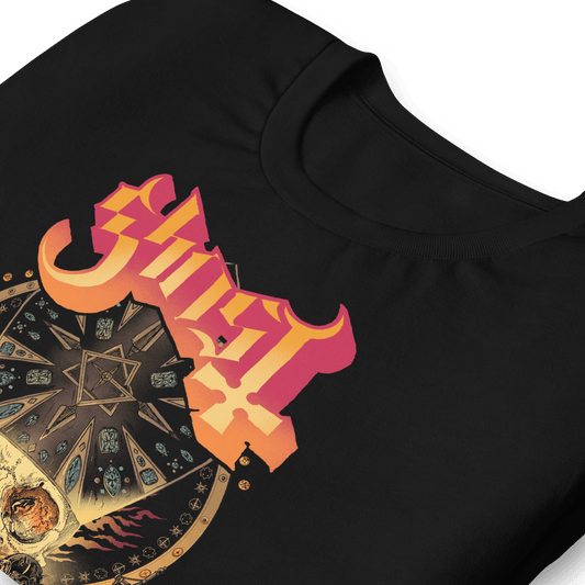Ghost - Flaming Logo T Shirt