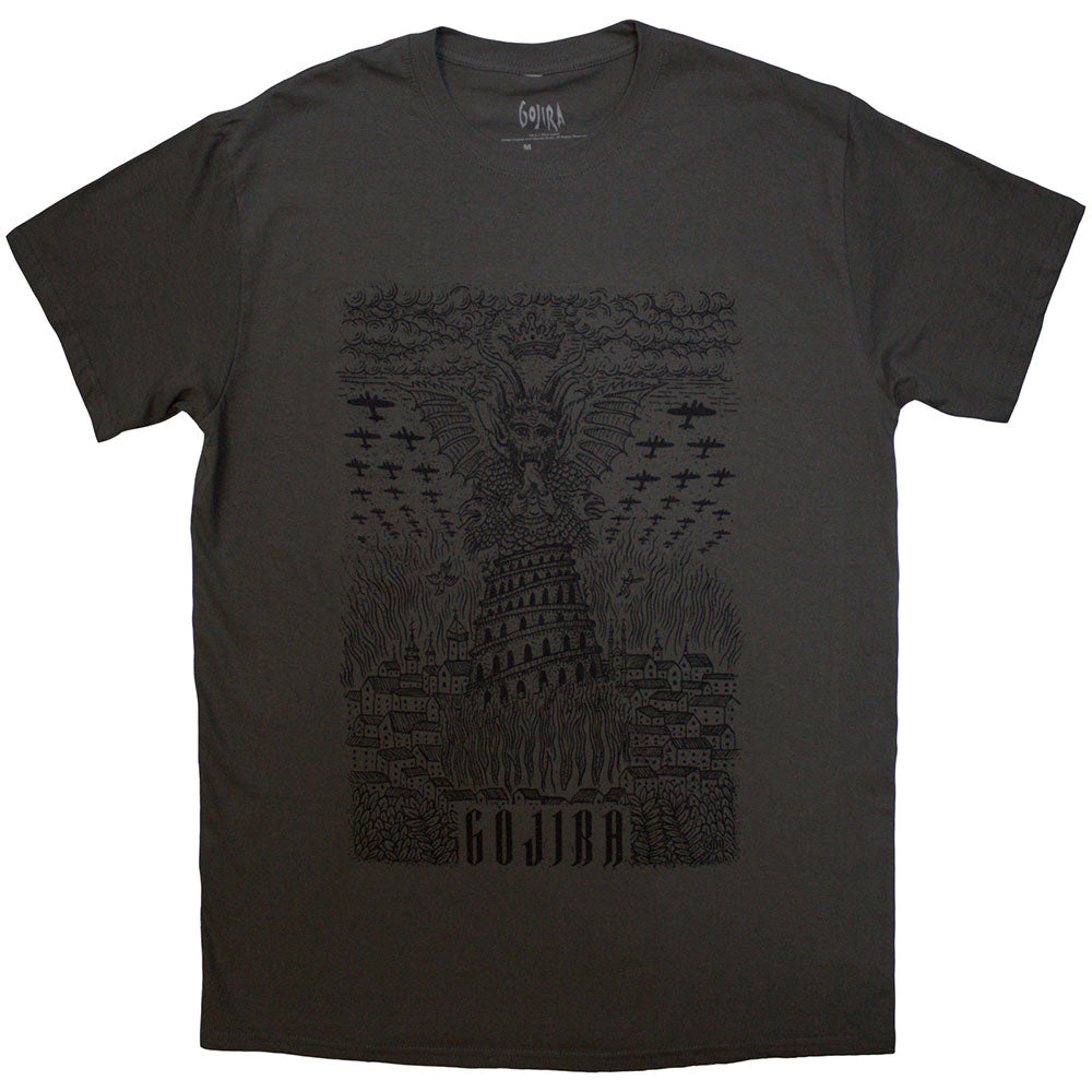 Gojira Demon Village Mens T Shirt