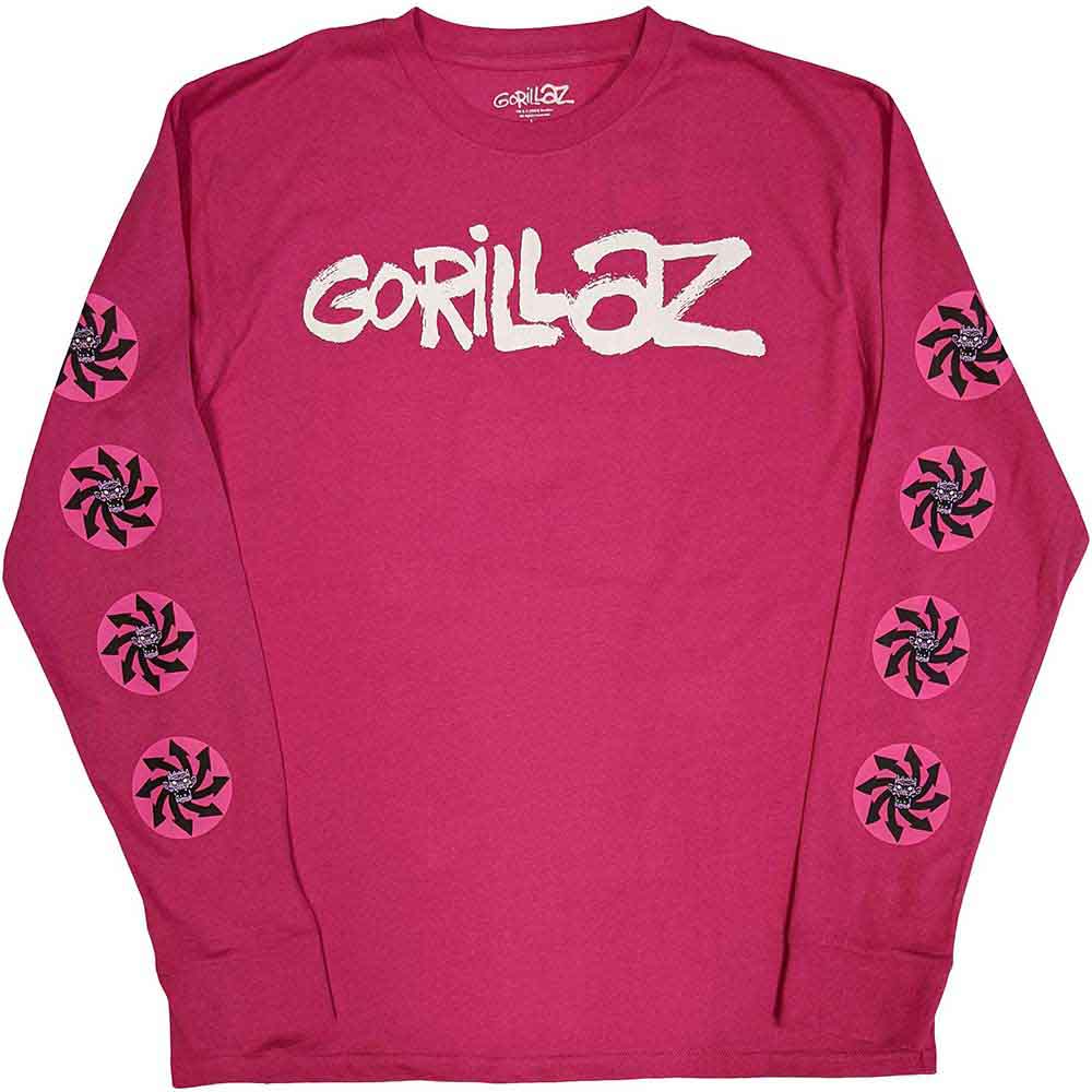 Gorillaz Repeat Pazuzu Long Sleeve Shirt