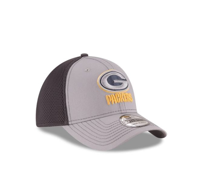 Green Bay Packers - 39Thirty Grey Hat New Era
