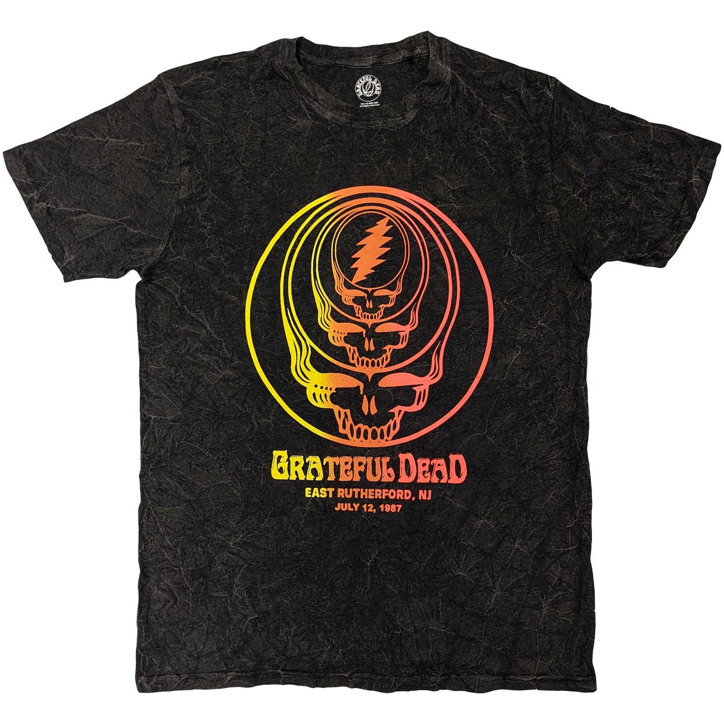 Grateful Dead Concentric Skulls Mens T Shirt