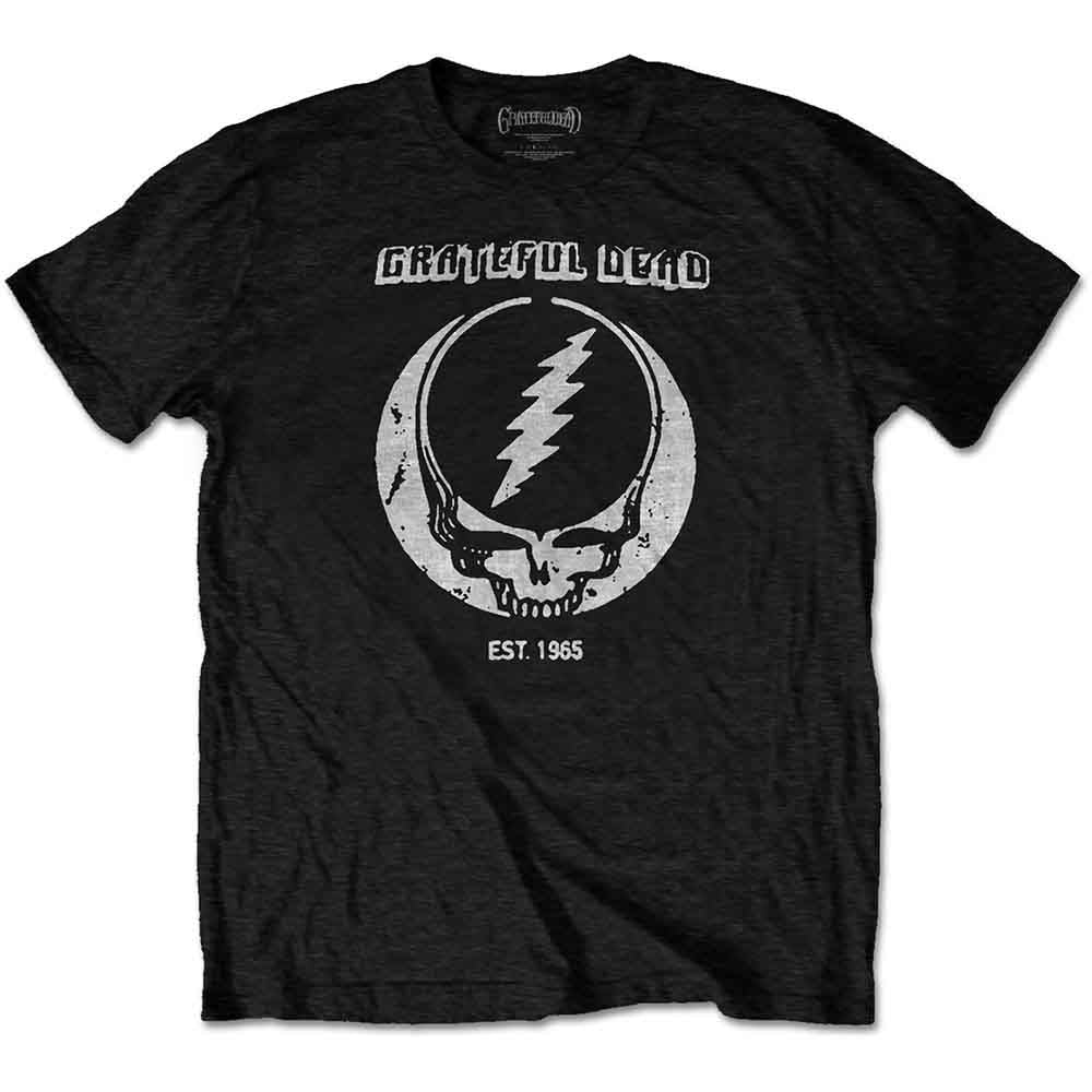 Grateful Dead Est. 1965 Mens T Shirt Black