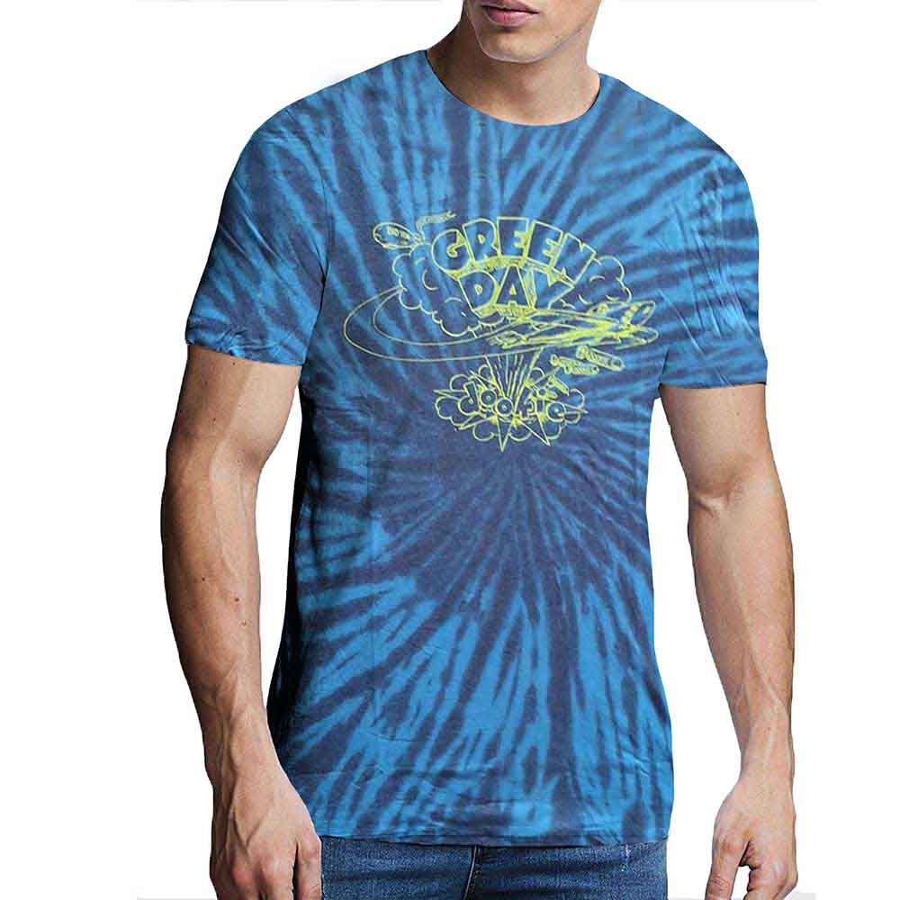 Green Day Dookie Line Art Mens T Shirt