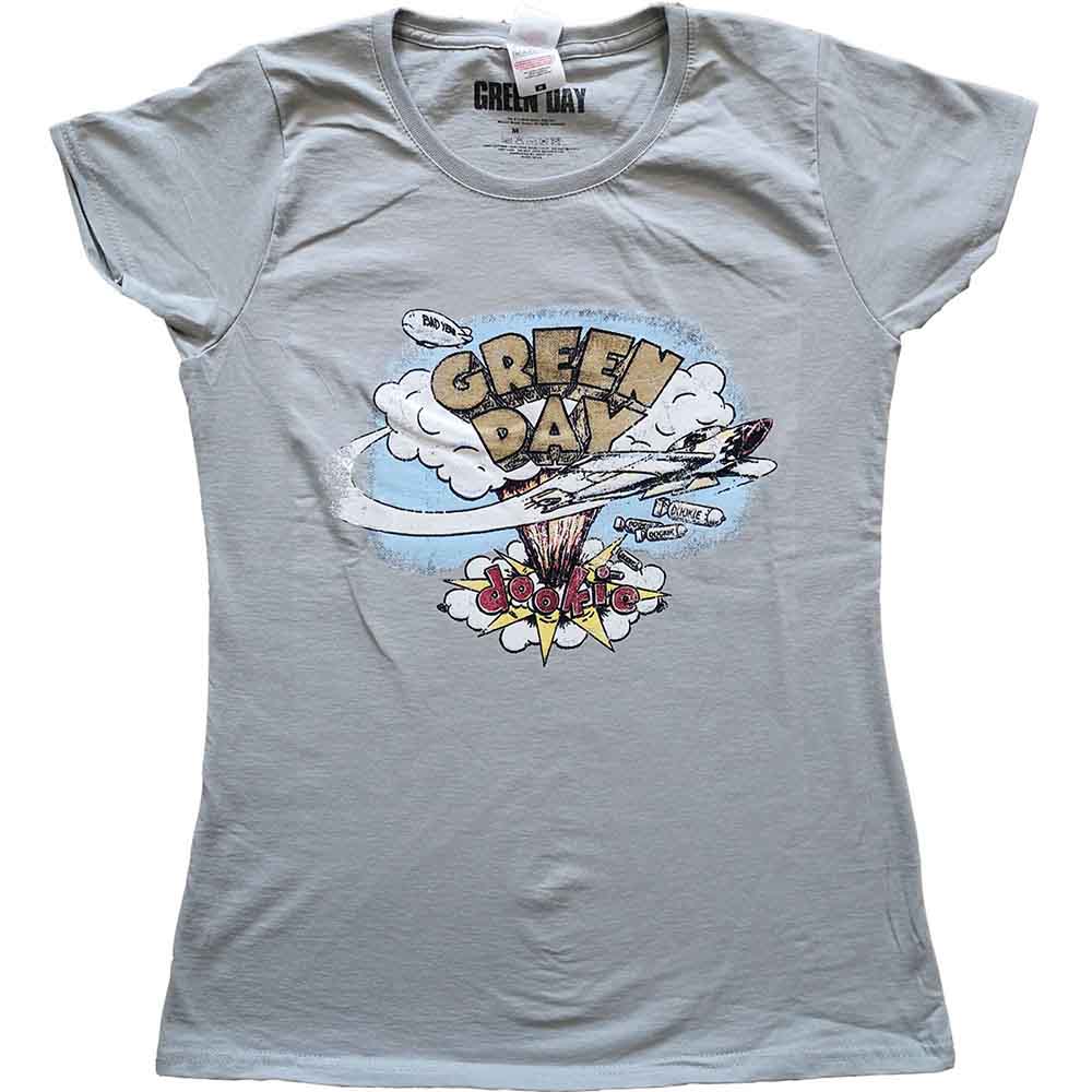 Green Day Dookie Vintage Womens T Shirt