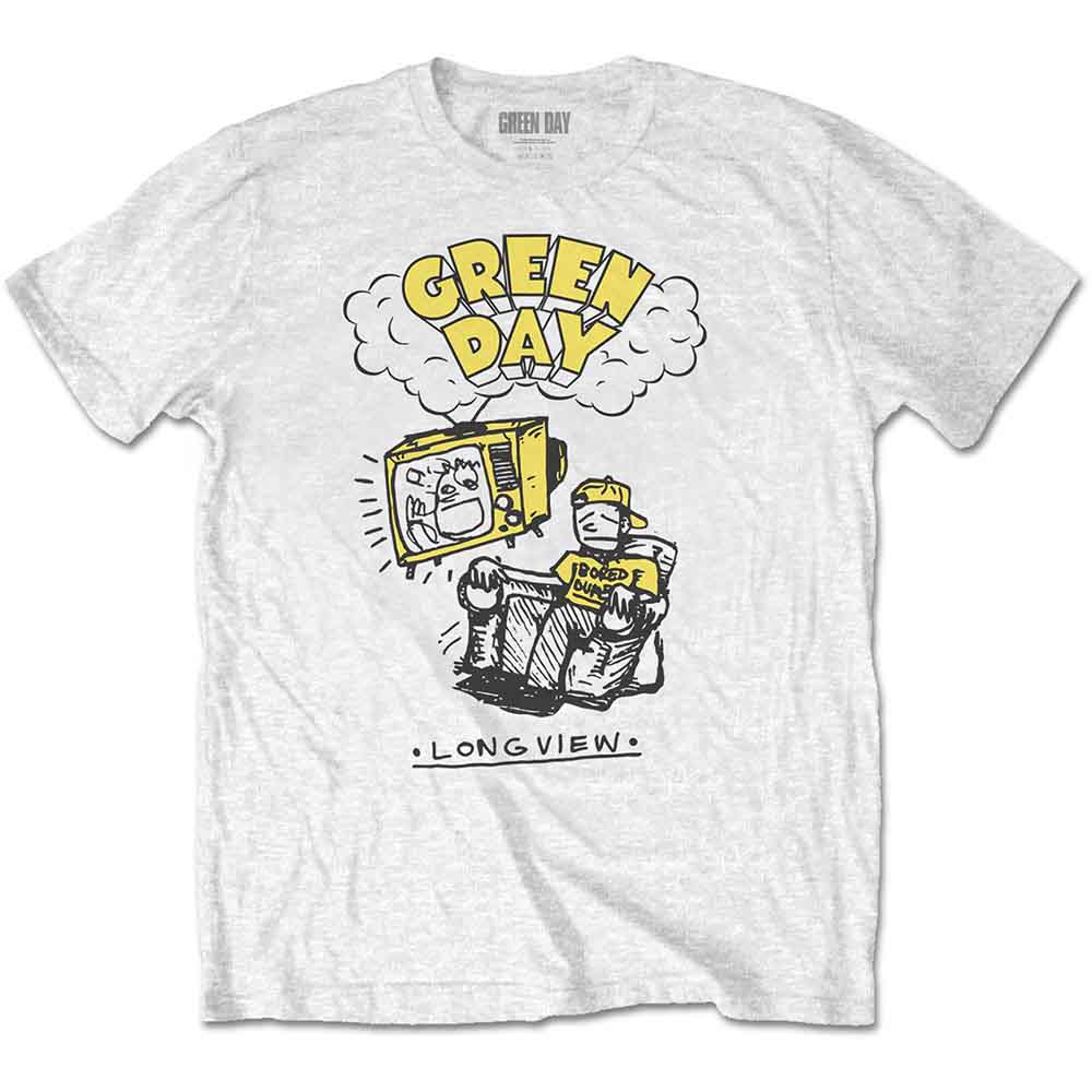 Green Day Longview Doodle Mens T Shirt