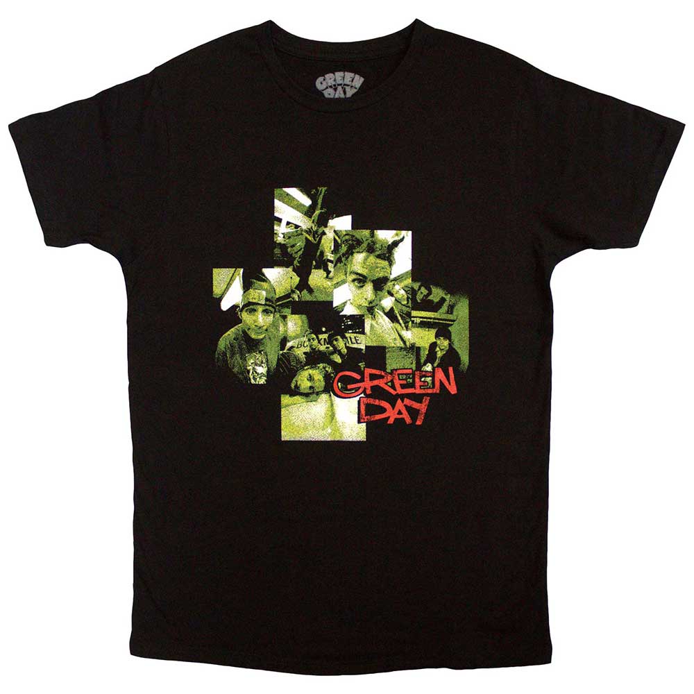 Green Day Photo Montage Mens T Shirt