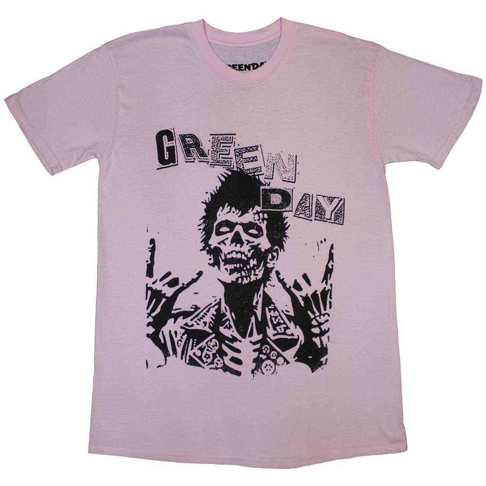 Green Day Savior Zombie Mens T Shirt