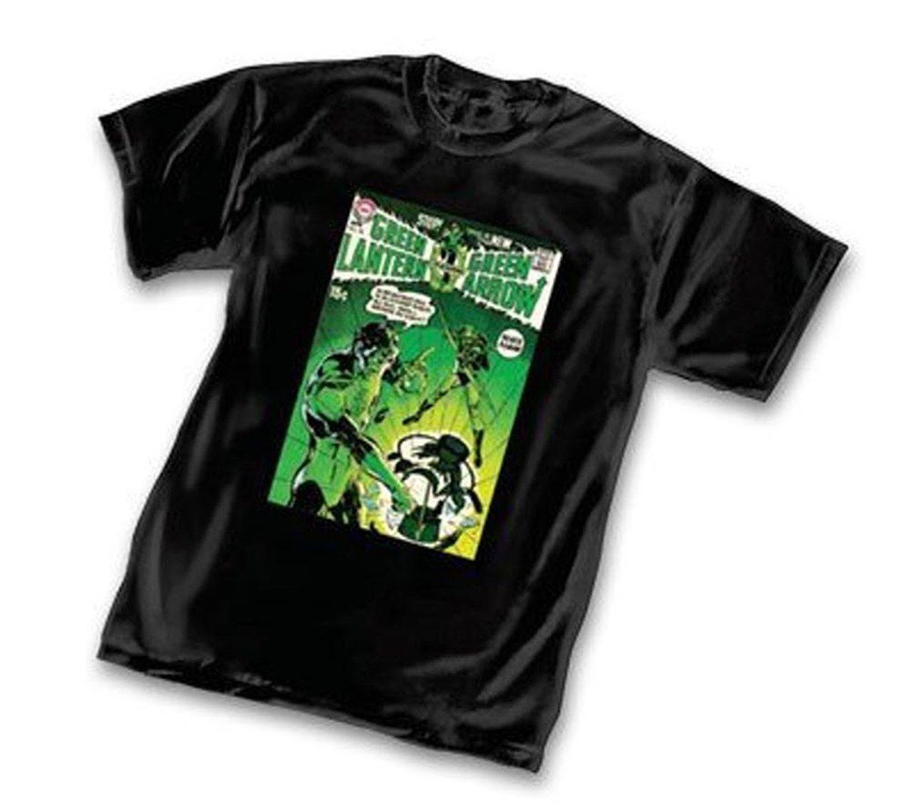 Green Lantern vs Green Arrow Comic Strip T Shirt