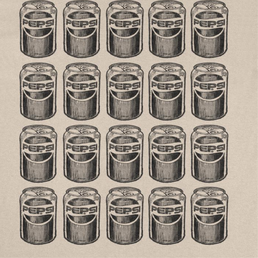 Pepsi Many Cans Mens T Shirt Sand