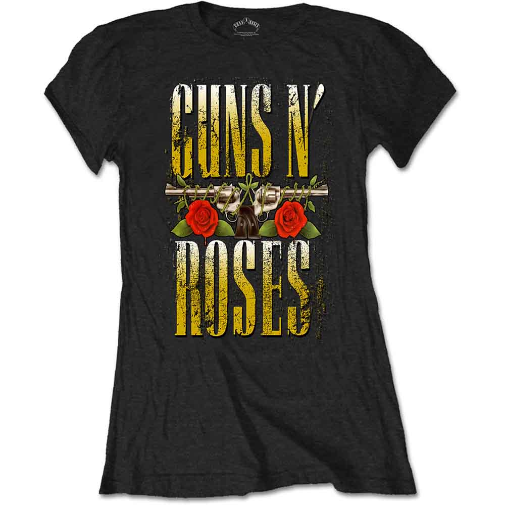 Guns N' Roses Big Guns Womens T Shirt