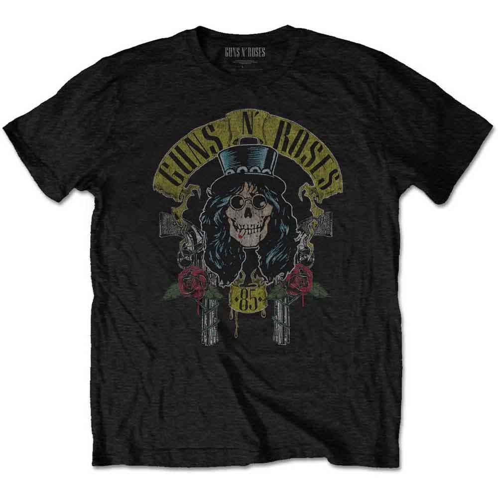 Guns N' Roses Slash 85 Mens T Shirt Black