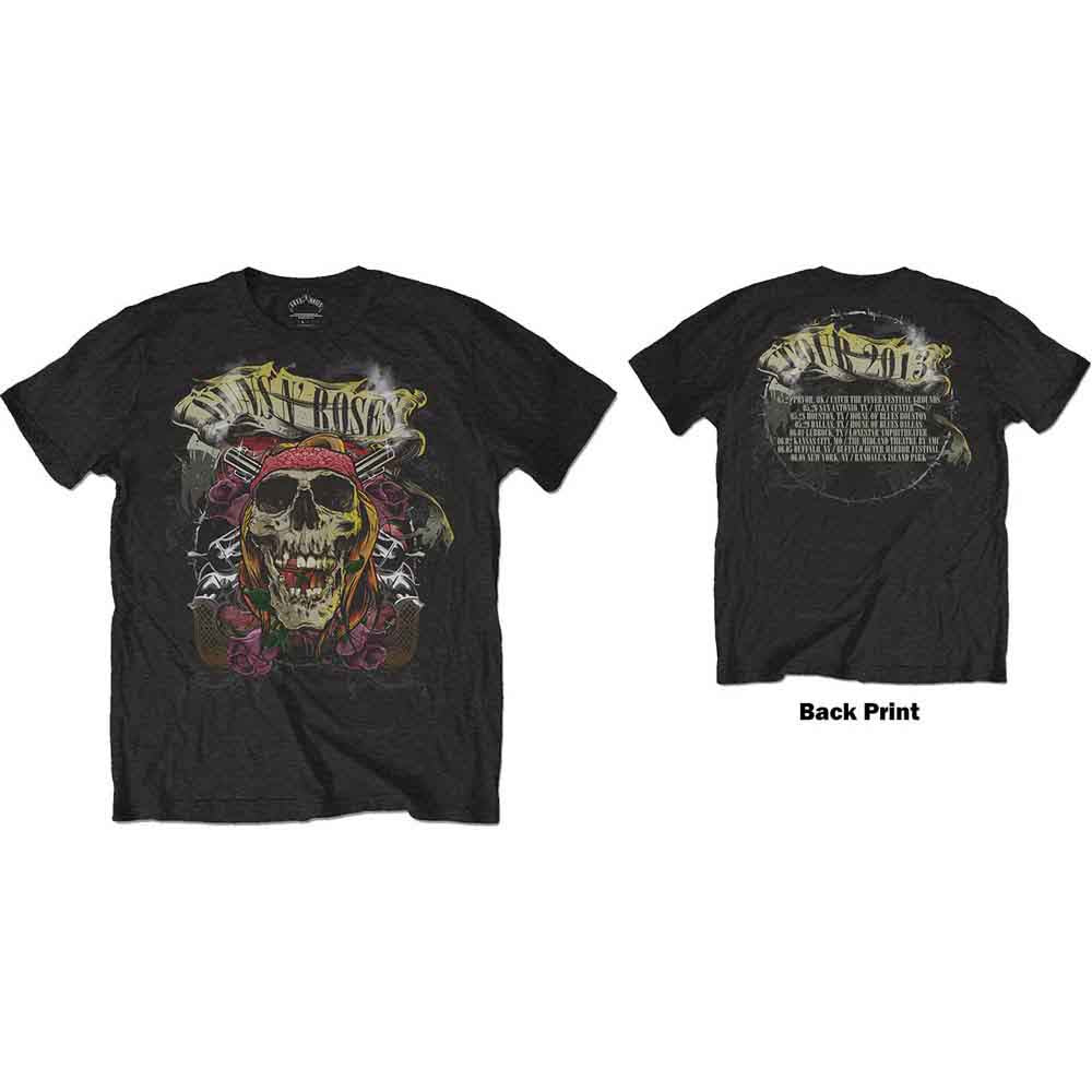 Guns N' Roses Trashy Skull Mens T Shirt