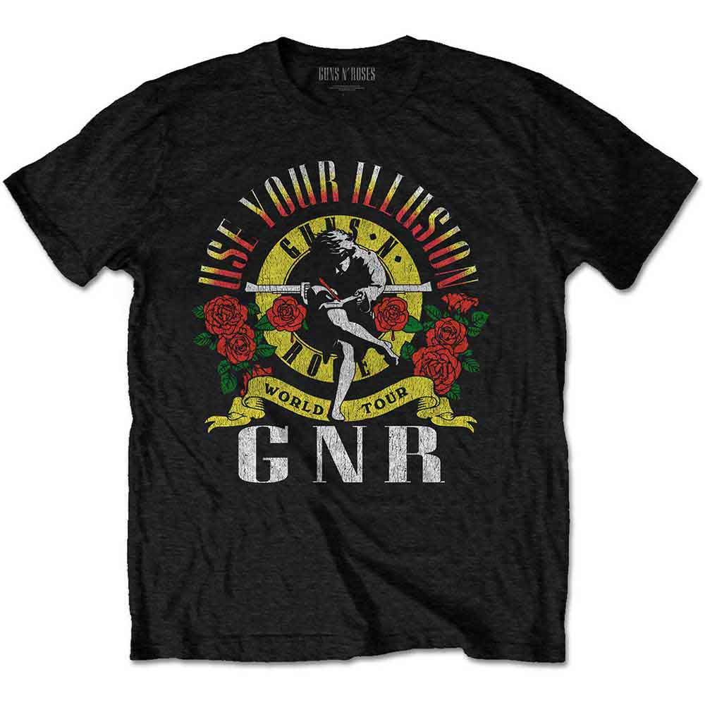 Guns N' Roses UYI World Tour Mens T Shirt